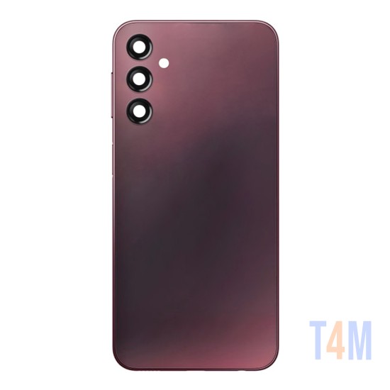 Tampa Traseira+Lente da Câmera Samsung Galaxy A24 4g/A245 Vermelho Escuro